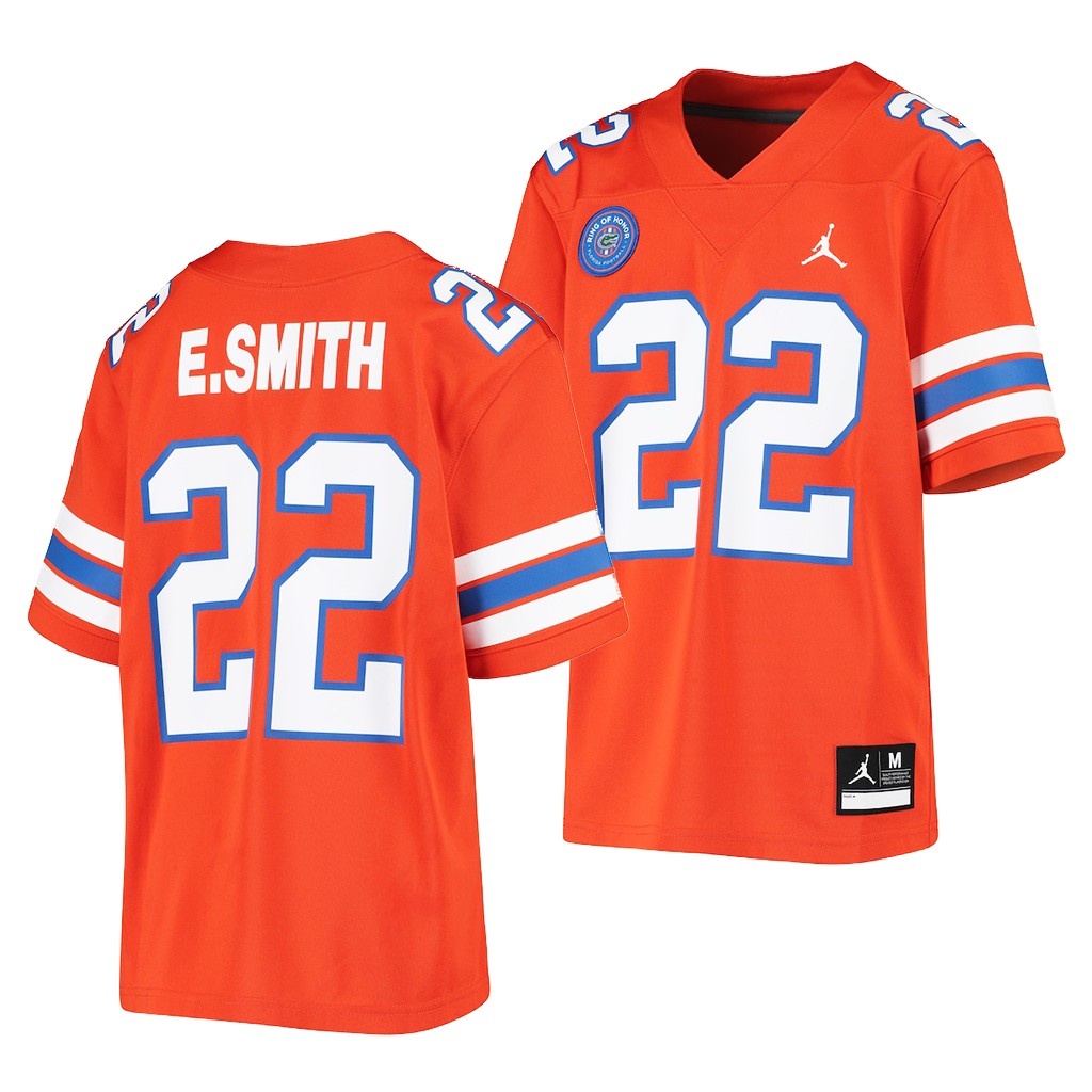 Emmitt Smith Florida Gators Orange Ring of Honor Untouchable Youth Jersey