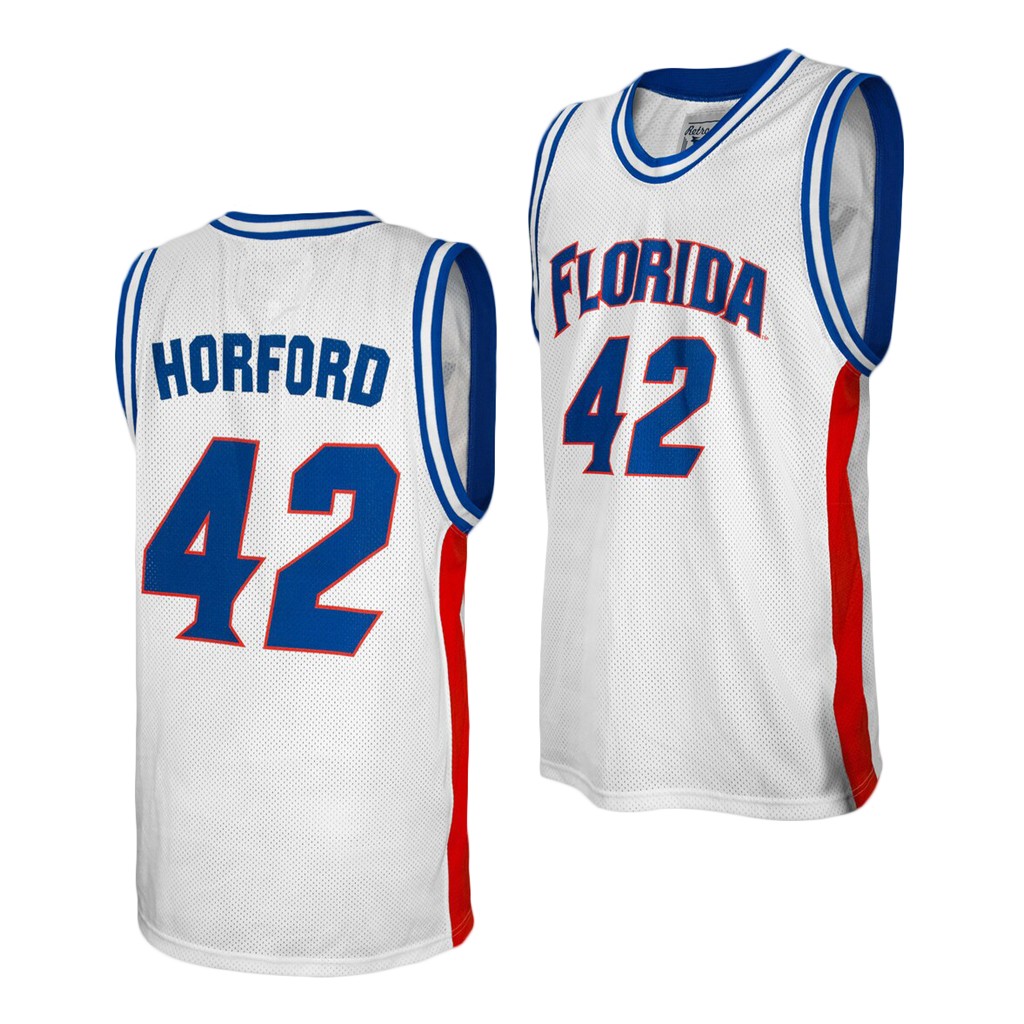 Florida Gators Al Horford White Alumni College Baketball Jersey Florida Gators