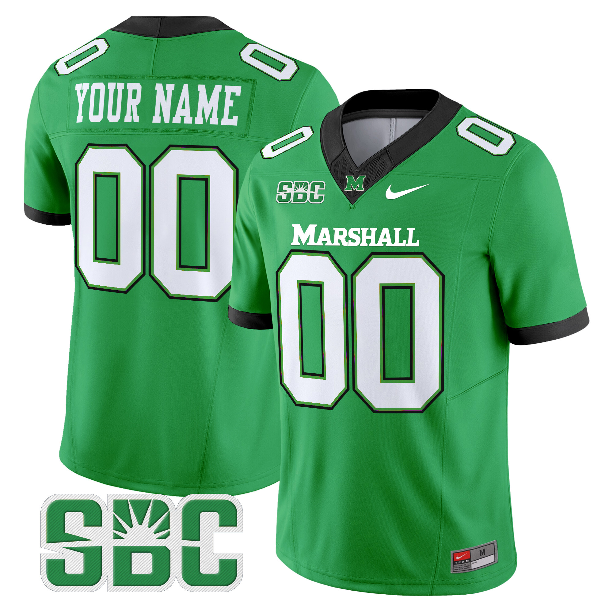 Marshall Thundering Herd Vapor Limited Custom Jersey - All stitched #3