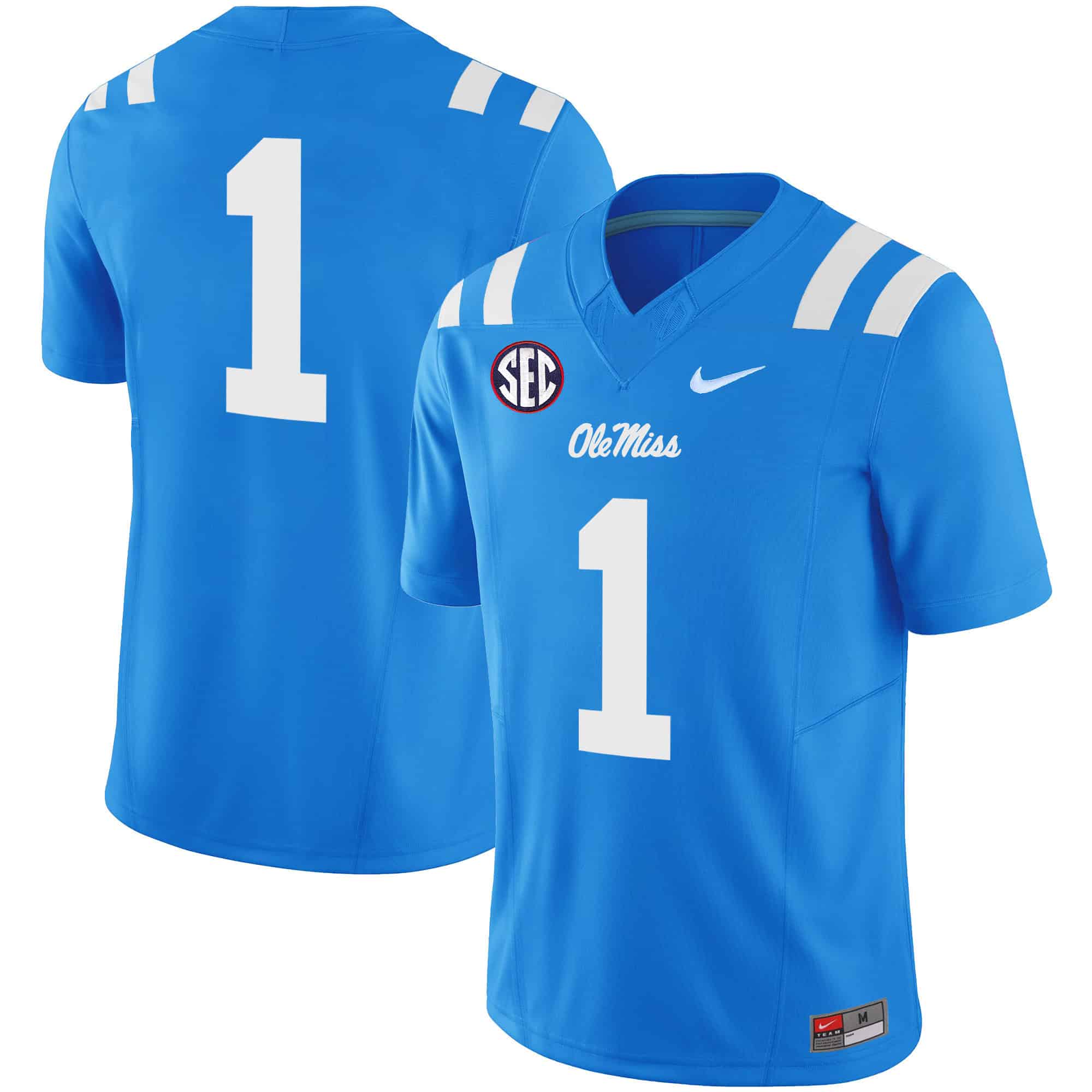 Ole Miss Rebels Vapor Limited Jersey - All Stitched #30