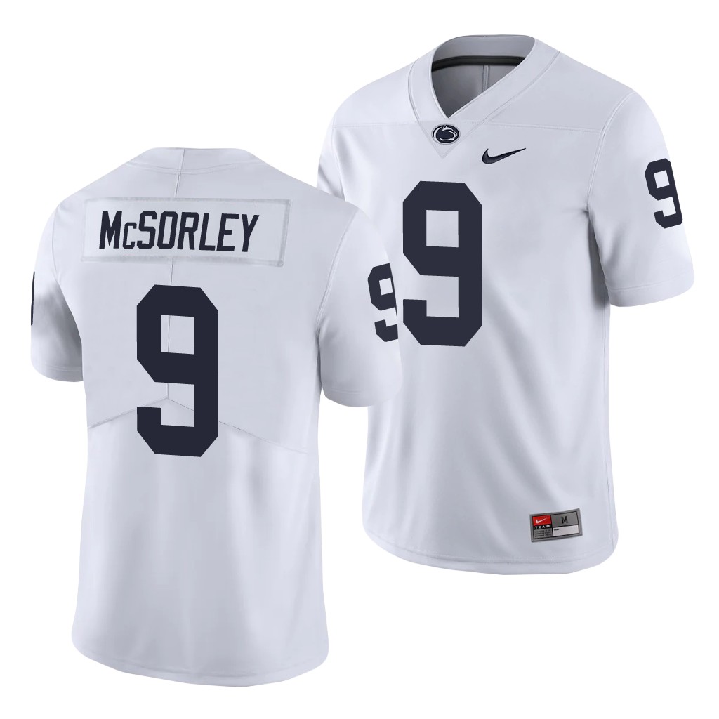 Penn State Nittany Lions Trace McSorley White Limited College Jersey