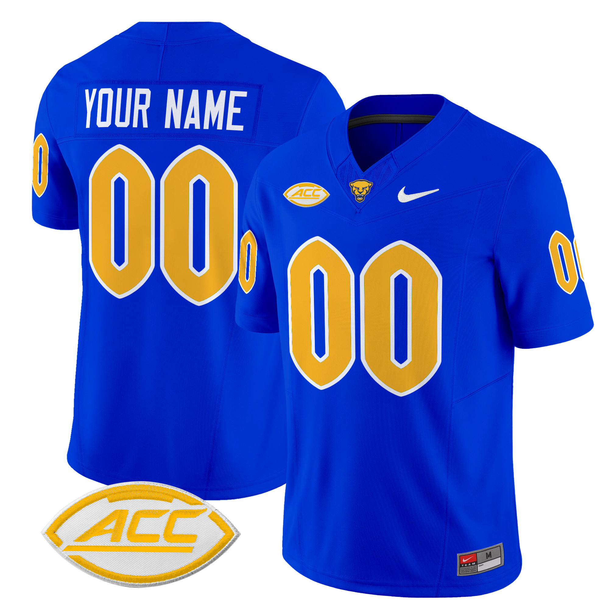 Pittsburgh Panthers Vapor Limited Custom Jersey - All Stitched #3